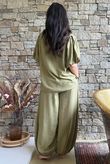 Randles Puff Sleeve Blouse Olive